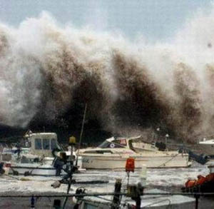 цунами в Японии